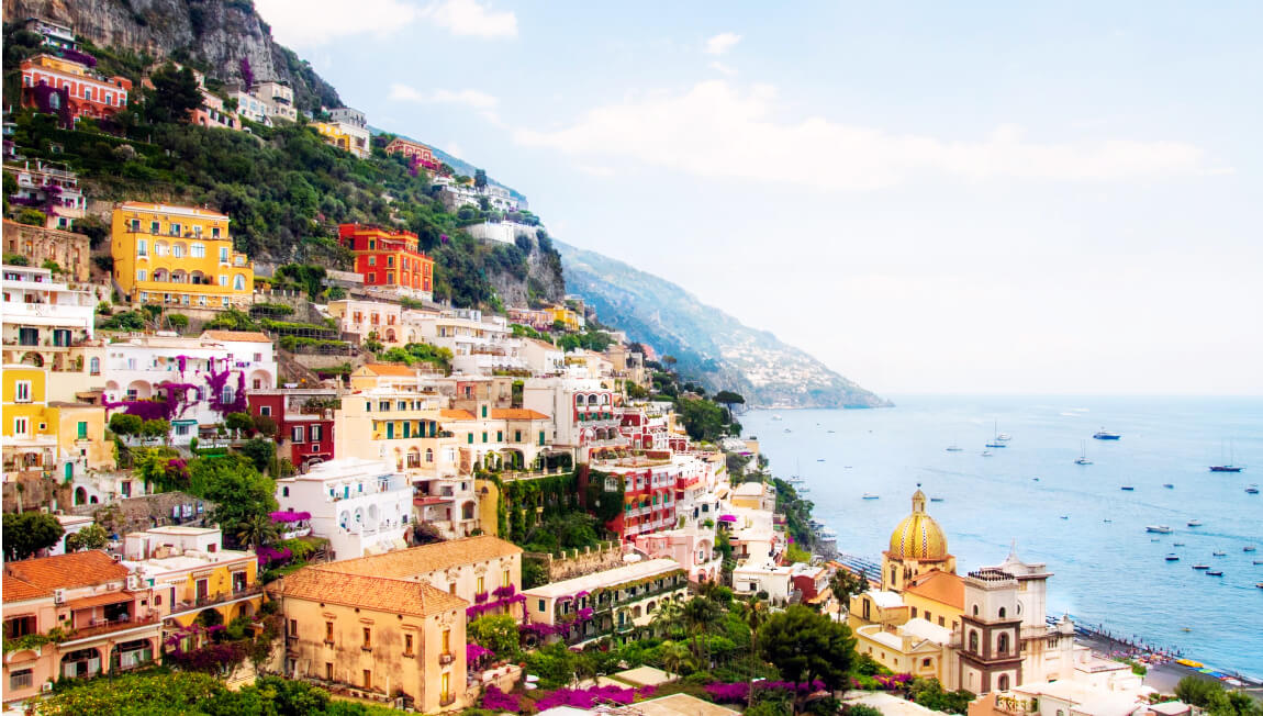 Herculaneum Sorrento Positano Amalfi Coast Tour from Rome in limo Naples Shore Excursions RomeCabs
