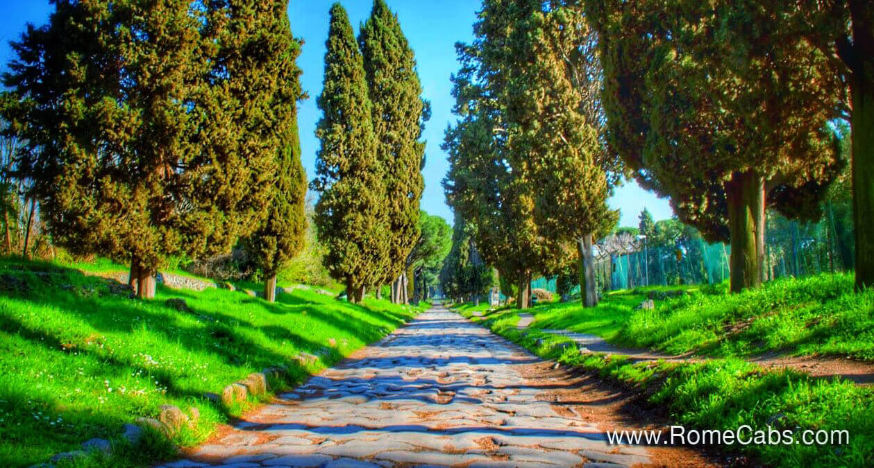 Ancient Appian Way Via Appia tours in Rome