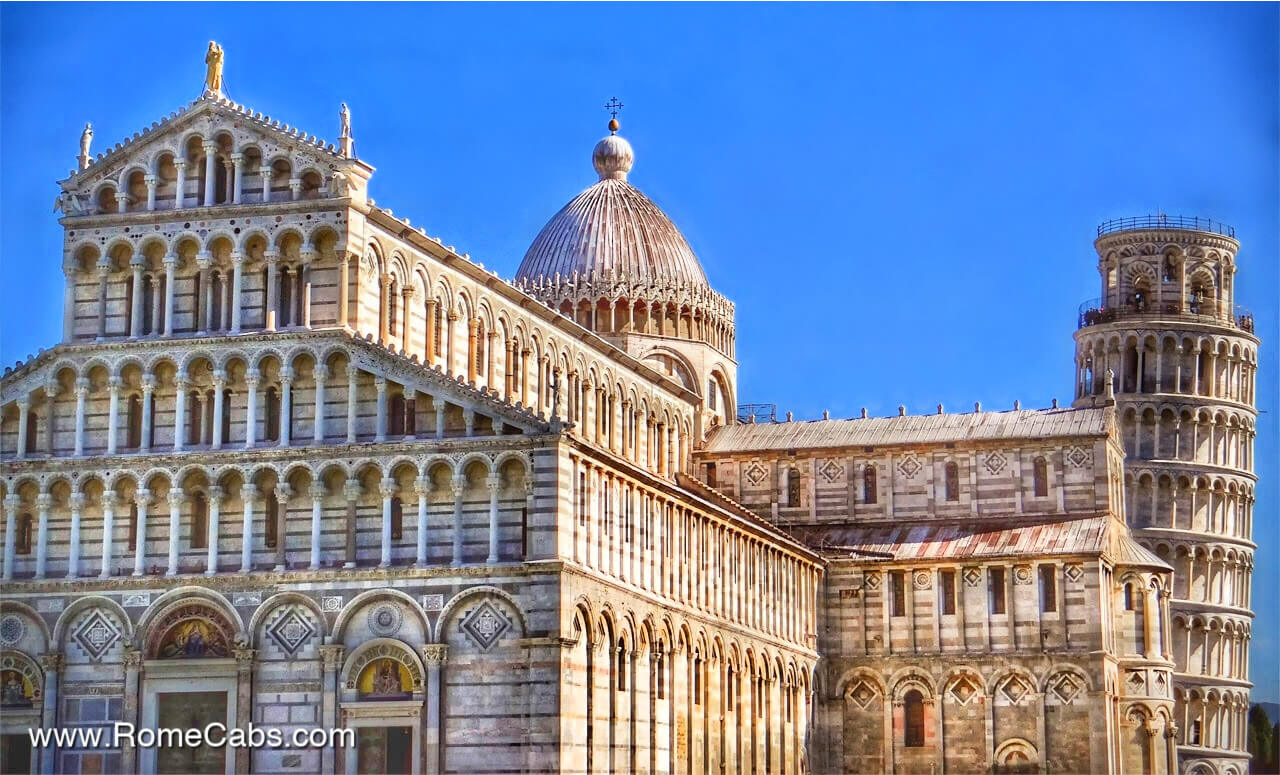 Pisa and Florence Shore Excursion from Livorno Private Cruise Tours Tuscany RomeCabs