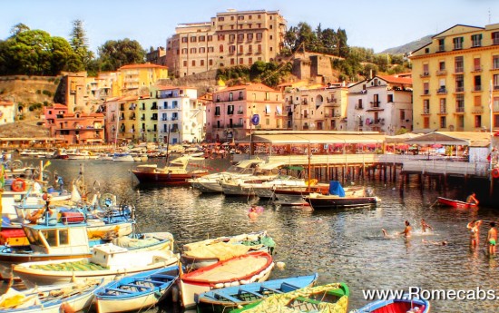 RomeCabs Private  Transfer from Rome to  Amalfi Coast and Sorrento