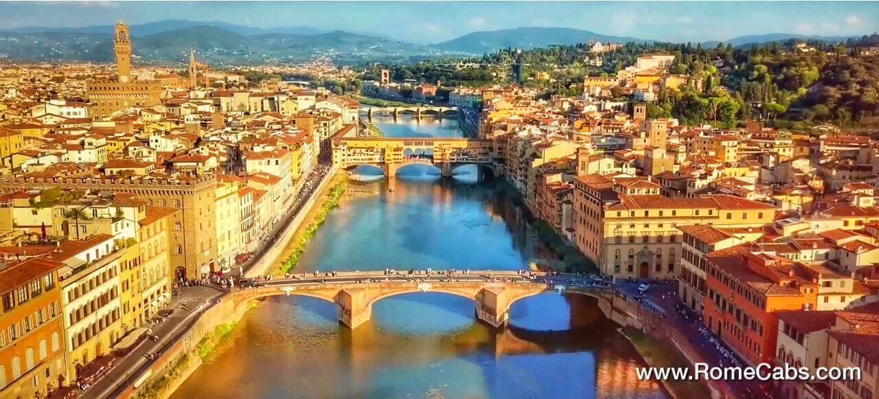 Private Transfers from Rome Airport to Florence