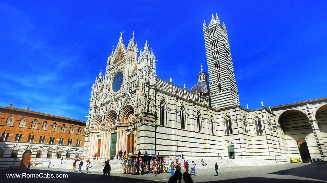 Private Transfer Rome Florence with Siena San Gimignano Tour from Rome Cabs