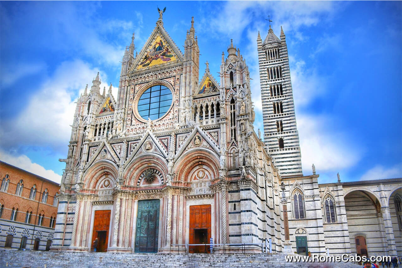 Duomo of Siena UNESCO World Heritage Sites in Tuscany Sightseeing Tours LIvorno Shore Excursions