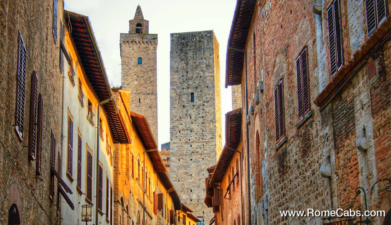 San Gimignano UNESCO World Heritage Sites in Tuscan you can visit on our tours