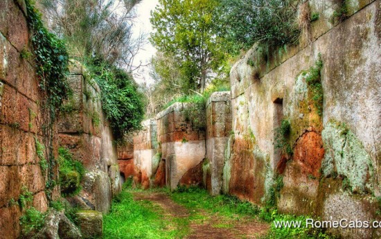 Explore Etruscan tombs from Civitavecchia Private excursions