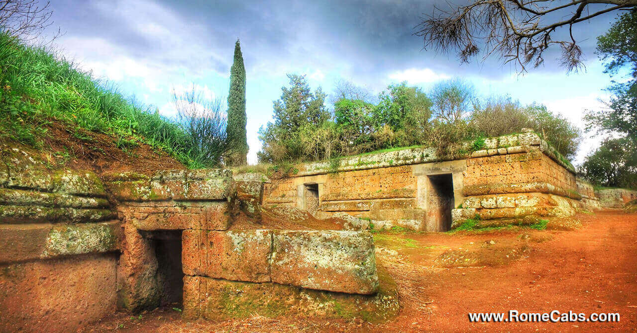 tours from Rome to Cerveteri Etruscan Necropolis