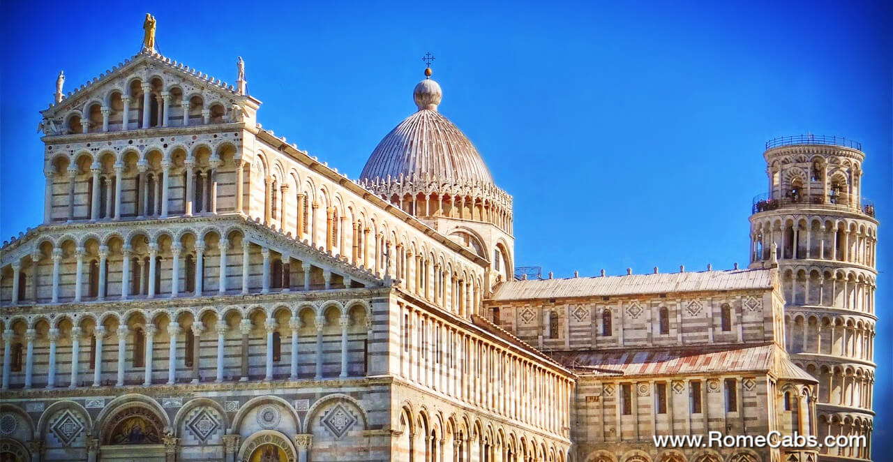 Pisa and Lucca Shore Excursions from Livorno to Tuscany Tours RomeCabs