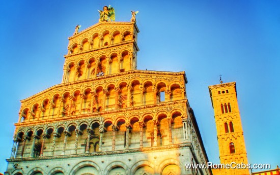RomeCabs Tuscany shore excursions from Livorno to Pisa and Lucca  San Michele Church