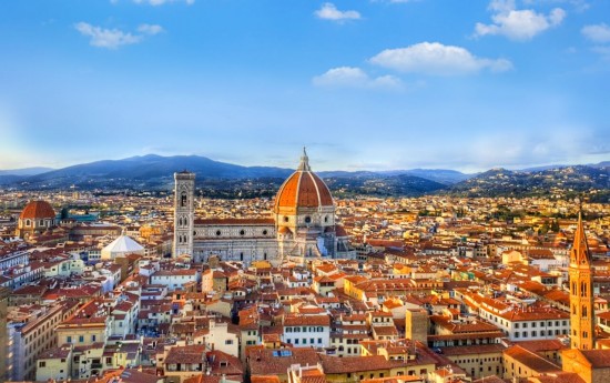 Best of Florence day tour from Rome in limo - City panorama