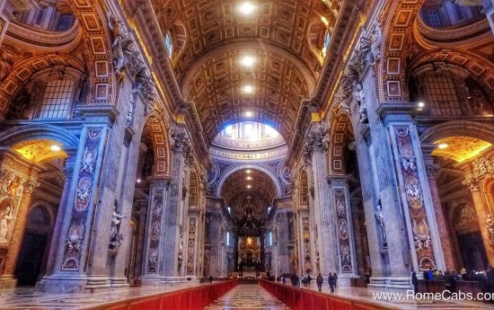 Vatican St Peter's Square Rome in a Day on a Sunday Tour in English