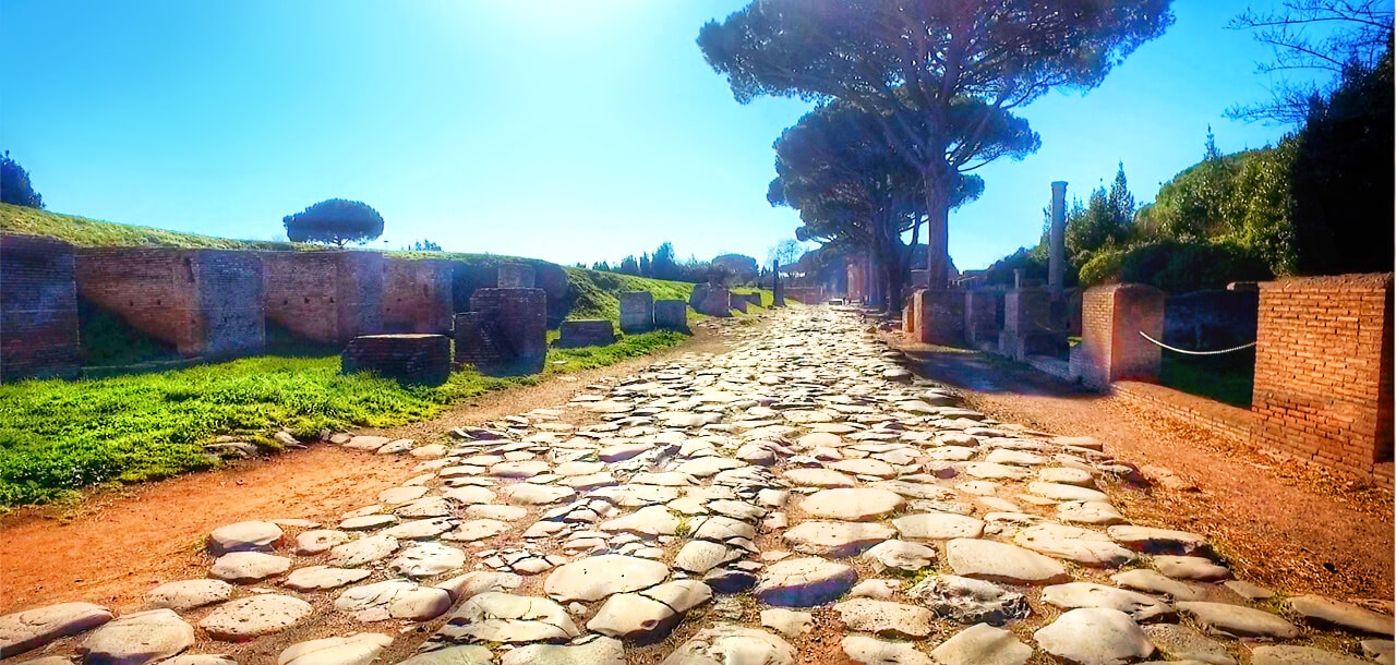 Walking through History Ostia Antica tours from Rome