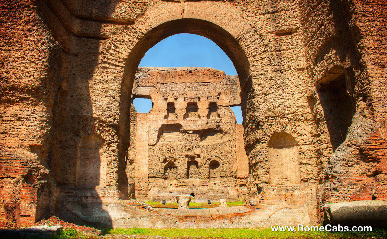 Baths of Caracalla 7 Wonders of Ancient Rome Tour Shore Excursion from Civitavecchia