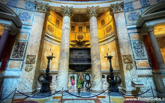 Pantheon Rome in a Day on a Sunday private tours of Rome from Civitavecchia private tours