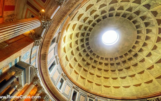 Debark Post Cruise Rome Tour from Civitavecchia - The Pantheon Dome