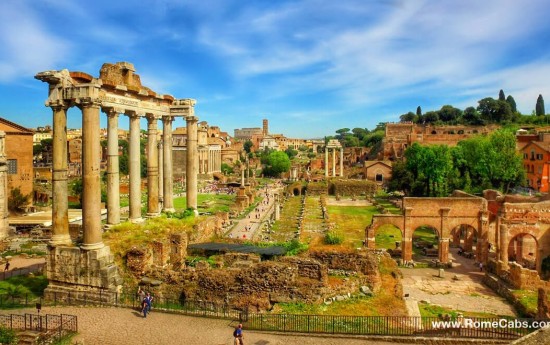 Roman Forum Rome in a Day on a Sunday Tours from Cruise Ship 