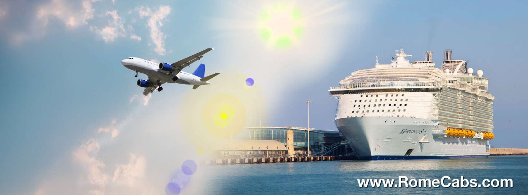 Transfers From Civitavecchia to Fiumicino Airport  with RomeCabs