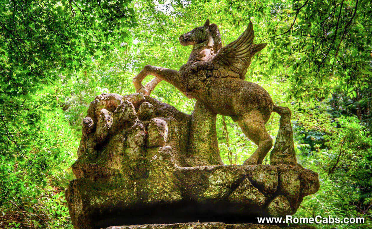 Bomarzo Monster Park Must See Italian Countryside Destionations from Rome private tours