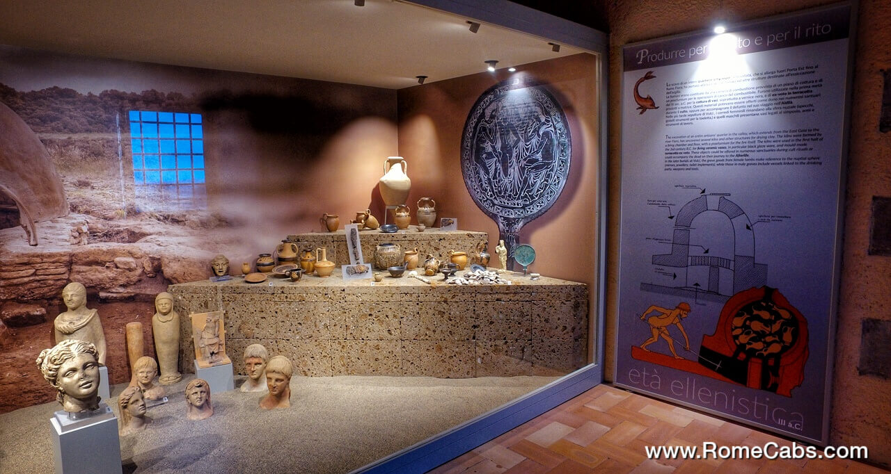 Vulci Castle Etruscan Museums to visit on Etruscan Tours from Rome limo Tours from Civitavecchia Shore Excursions RomeCabs