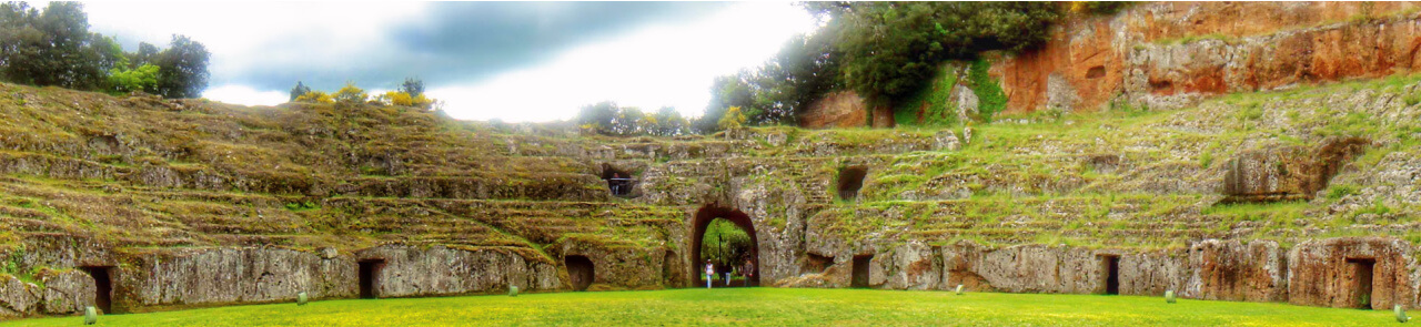 Sutri Ancient Amphitheater 11 Must See Italy Countryside Destinations from Rome in limo tours