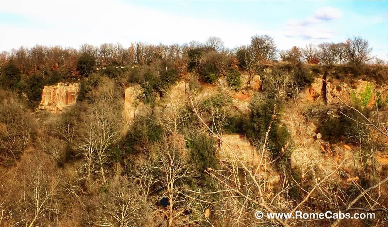 Norchia Etruscan Cliffside Tombs_7 Amazing places to visit on your Etruscan Tours from Rome Cabs