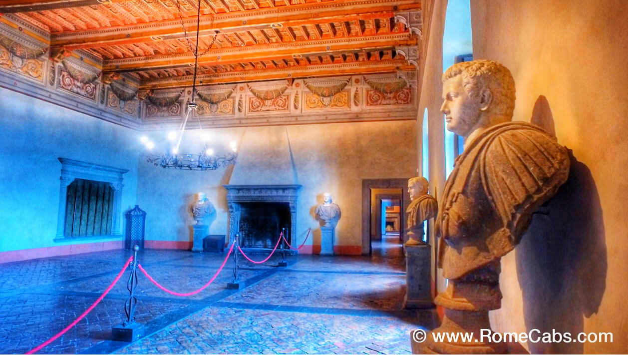 Tours to Bracciano Castle Room 10 reasons to visit Bracciano Odescalchi Castle in Italy private tours