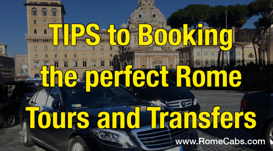 best car service in Rome booking Rome tours transfers
