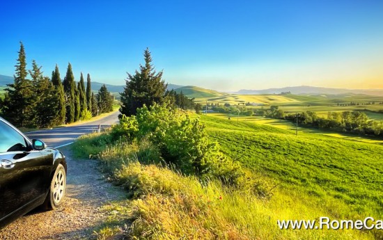 Val d'Orcia (Valley of Orcia)  -  Luxury Tuscany Tours from Rome with RomeCabs