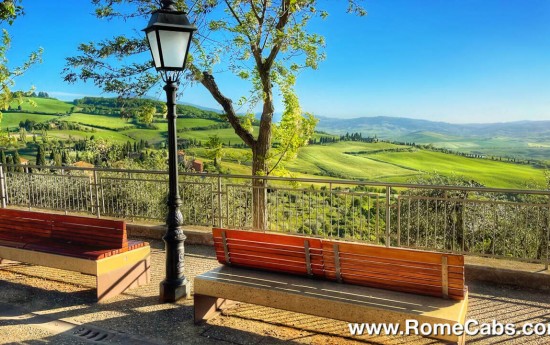 Montichiello most beautiful places in Tuscany tours from Rome car tours