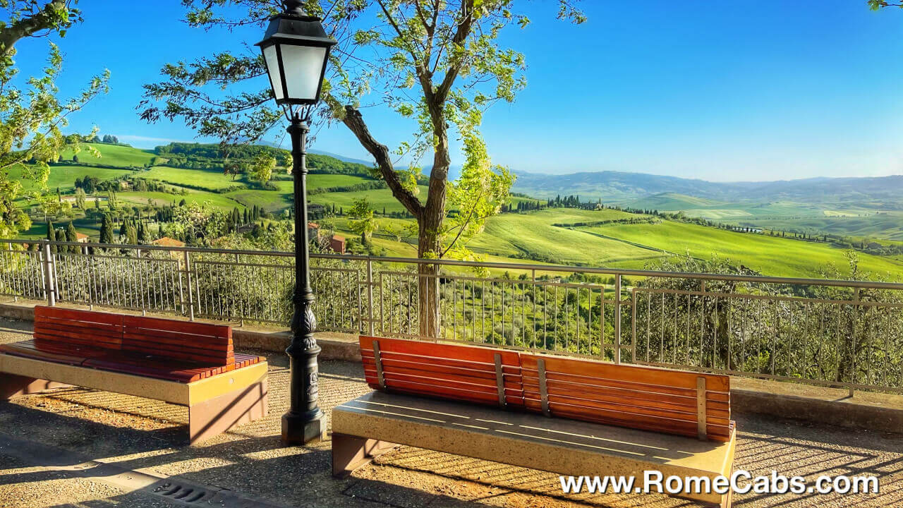 Montichiello Tuscany Tours from Rome in limo_RomeCabs