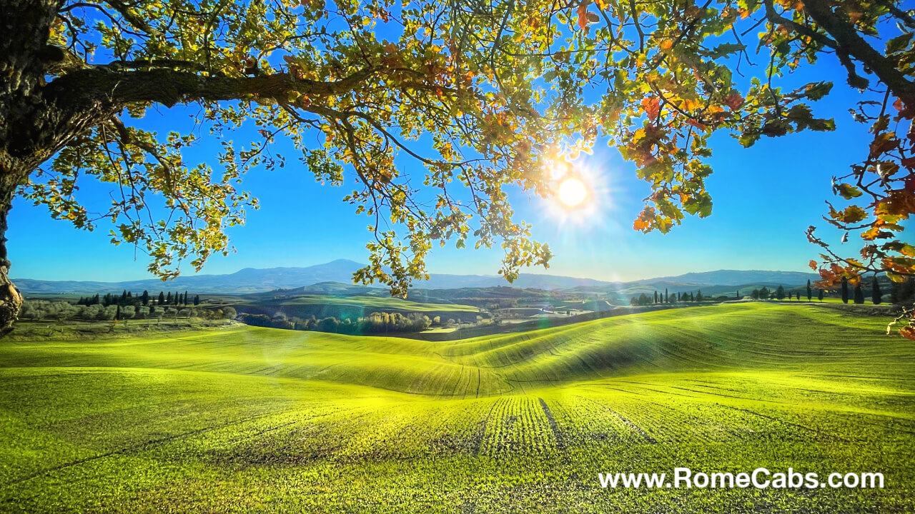 Valley of Paradise Tuscany Tours from Rome to Valley of Orcia Val dOrcia