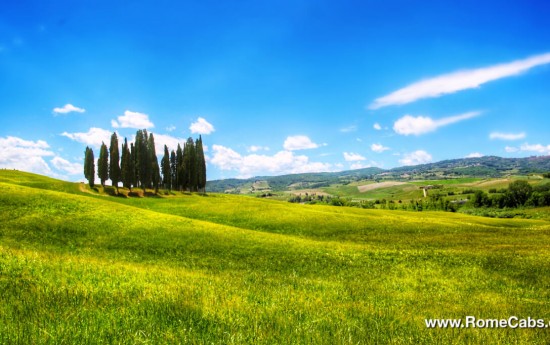 Val d'Orcia (Valley of Orcia) -  Valley of Paradise Tuscany Tour 