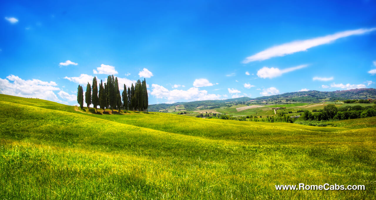 Scenic Tuscany Tours from Rome in limo Italy luxury Tours