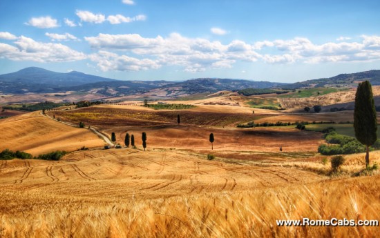 Val d'Orcia (Valley of Orcia) -  Valley of Paradise Tuscany Tour from Florence