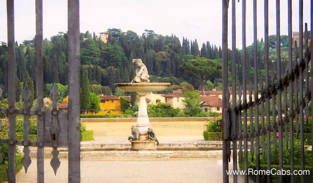 Boboli Gardens in Florence UNESCO World Heritage Site you can visit on our Tuscany Tours Livorno Shore Excursions