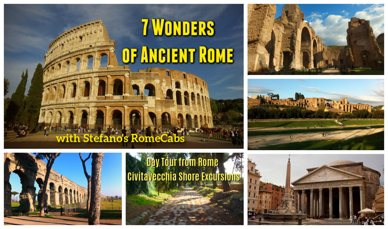Seven Wonders of Ancient Rome Tour with RomeCabs