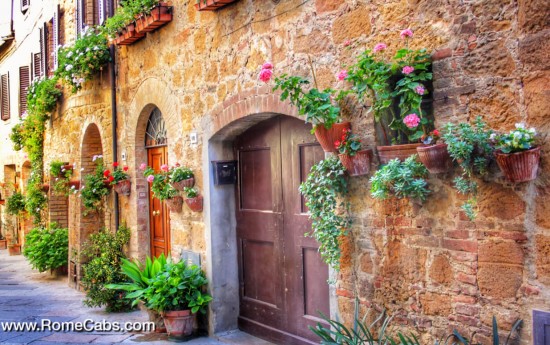 Day tours from Rome to Pienza Tuscany