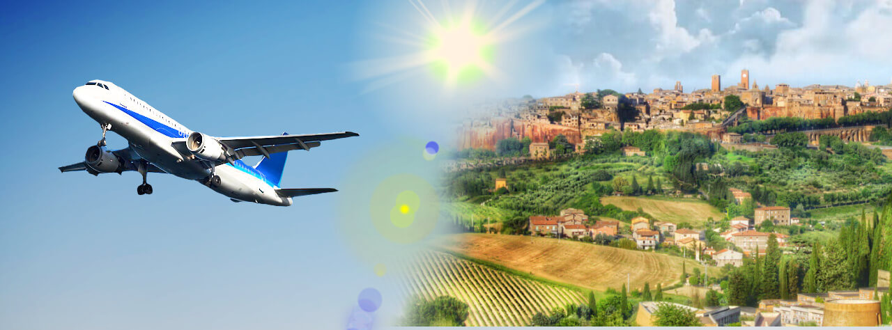 Fiumicino Airport to Orvieto transfers to the airport _RomeCabs Italy  Private Transfers