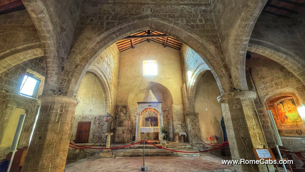 Santa Maria Maggiore church Sovana Tours of Tuscany from Rome