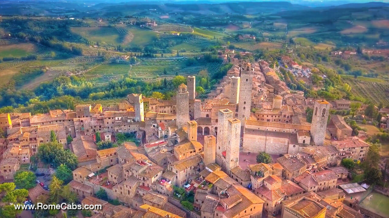 San Gimignano Top 10 monuments to see in Tuscany Shore Excursions from La Spezia