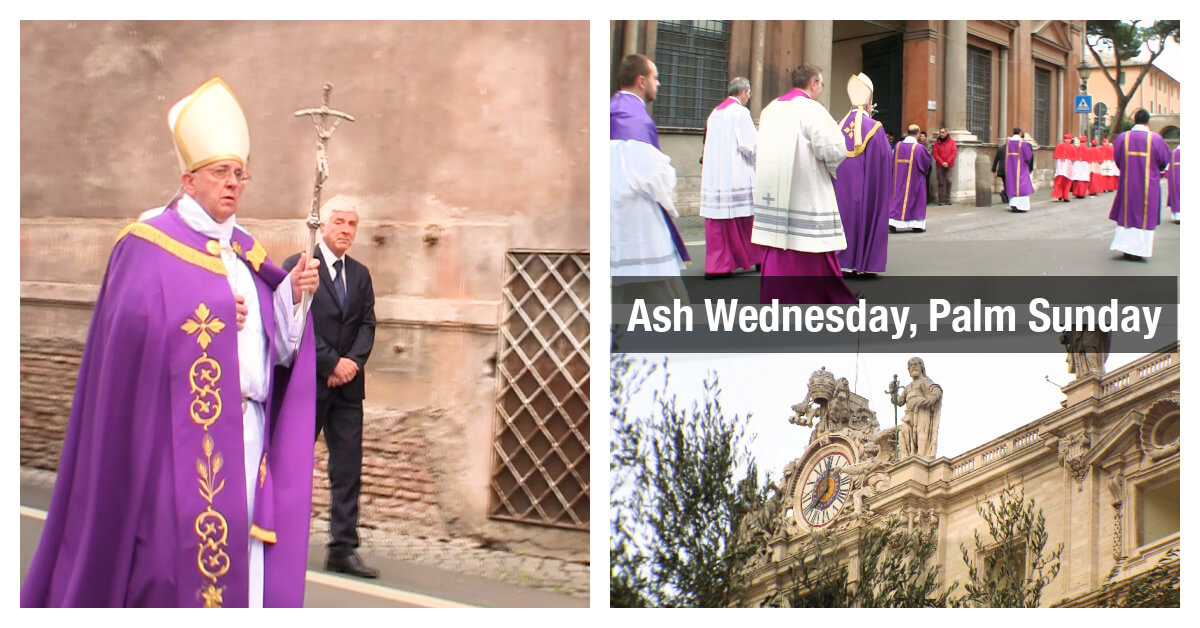 What to do in Rome during Easter Ash Wednesday Palm Sunday