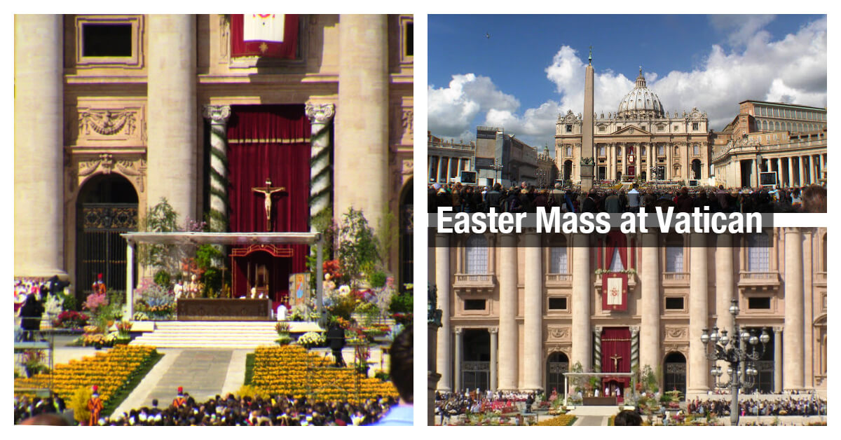 Easter Mass in Rome at the Vatican