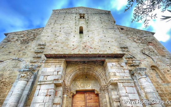 Sant'Antimo Abbey Tuscany wine tasting tours from Rome