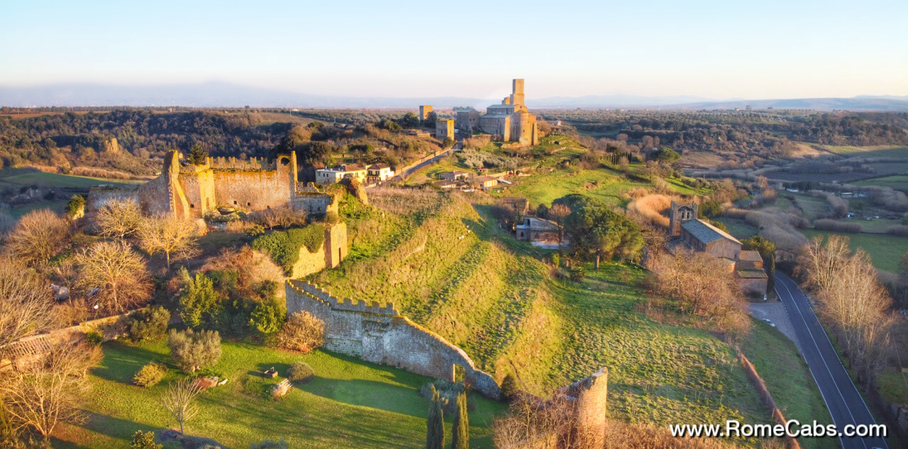 Tuscania Medieval Magic Rome Countryside Tours from Civitavecchia Shore Excursions Rome Cabs