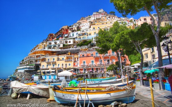 Private Limo tours from Rome to Herculaneum, Sorrento and Amalfi Coast  - Positano