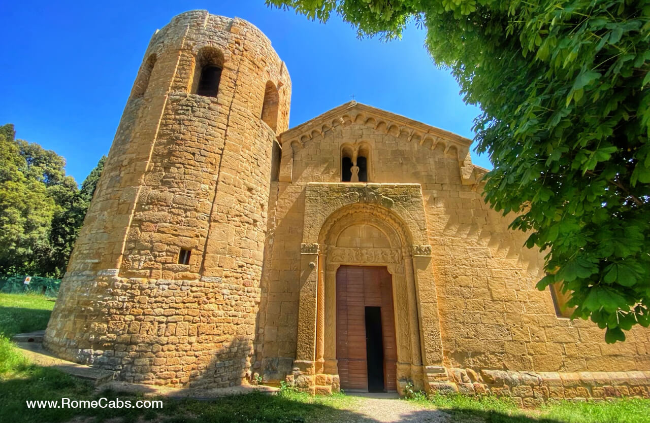 Pieve di Corsignano What to see and do in Pienza Tour from Rome to Tuscany RomeCabs