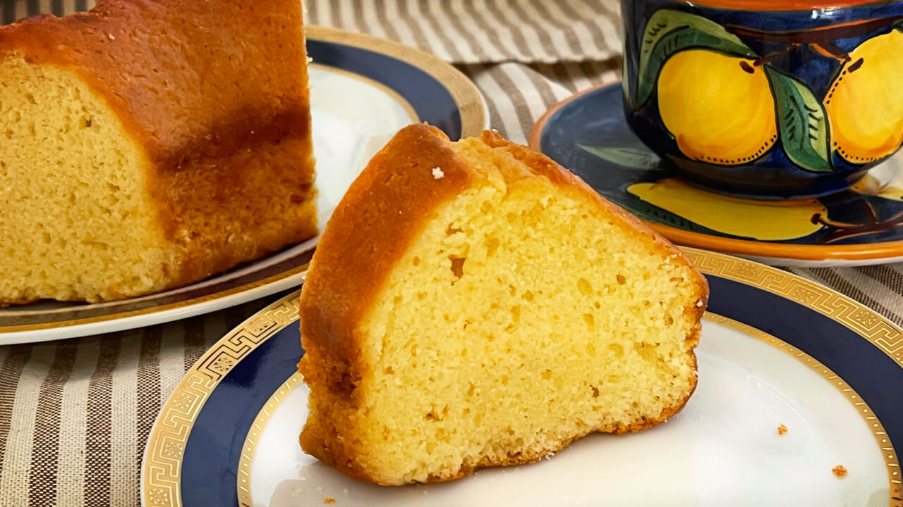 Ciambella Romagnola-Italian Breakfast Cake - Savoring Italy