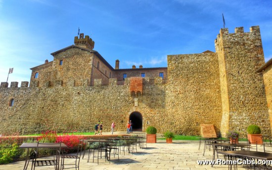 Castello Banfi wine tasting tours from Rome