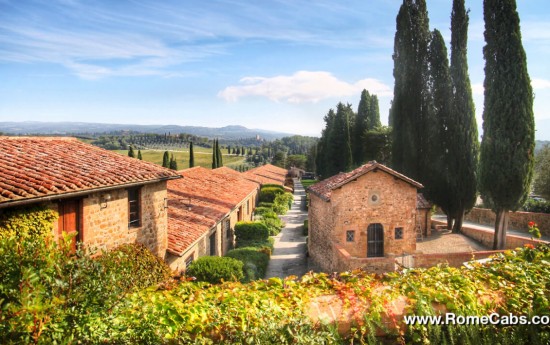 Castello Banfi wine tasting tours from Rome