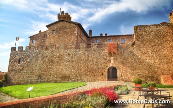 Castello Banfi Tuscany Tours from Rome
