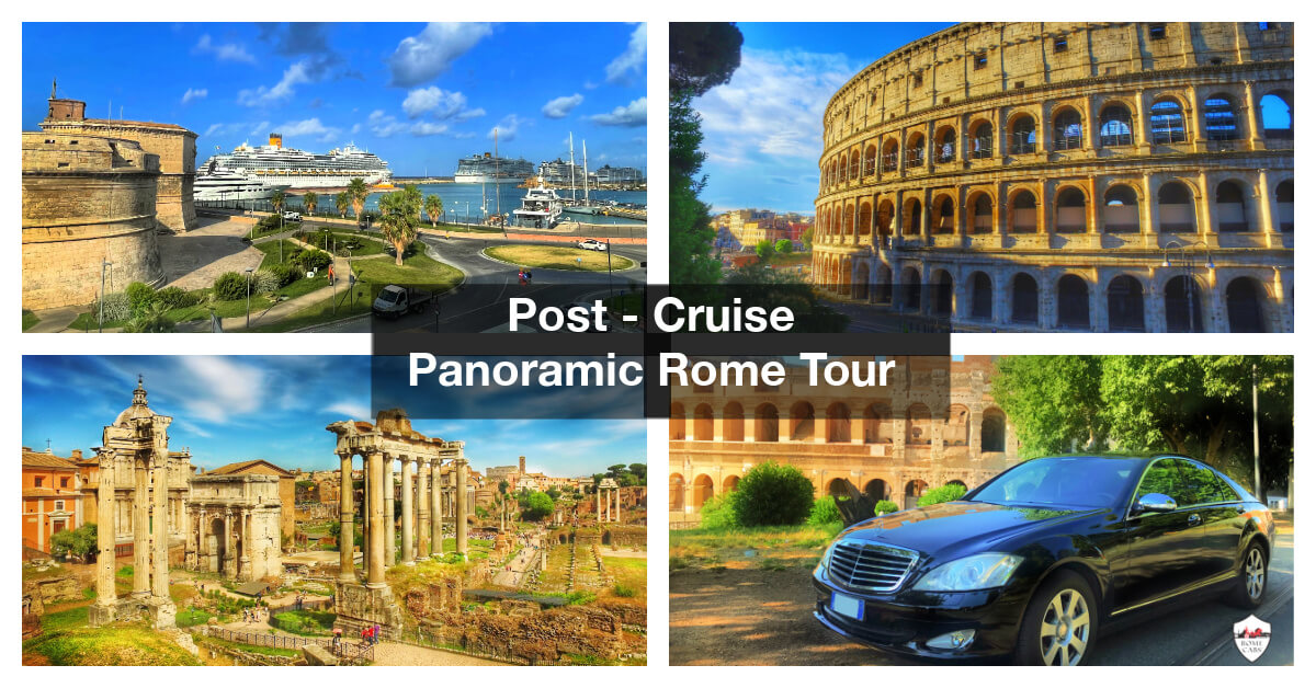 Post Cruise Panoramic Rome Tour from Civitavecchia